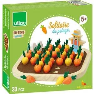 Vilac Игра за подреждане - Зеленчукова градина - Vilac (2162)