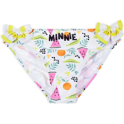 Disney Dievčenské plavky Minnie Fruit biele