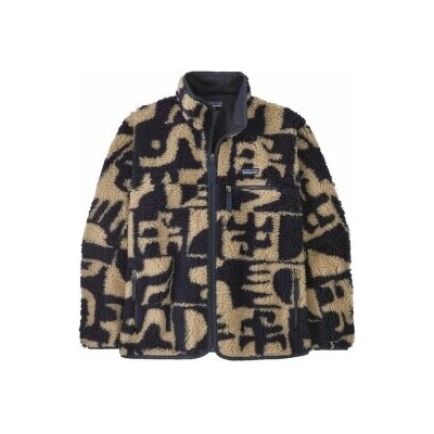 Patagonia Natural Blend Retro Cardigan mother tree oar tan