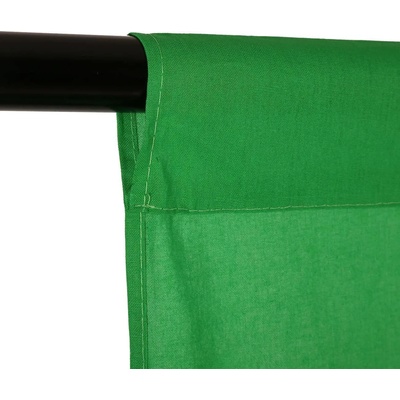 E-Reise Памучен фон- зелен Green screen 3 x 3m (1500048)