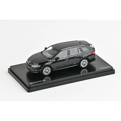 ABREX Škoda Octavia IV FL Combi 2024 Černá Magic Metalíza 1:43
