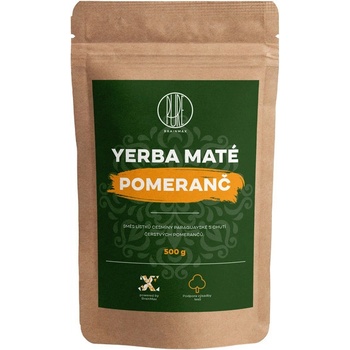 BrainMax Pure Organic Yerba Maté Pomaranč 500 g