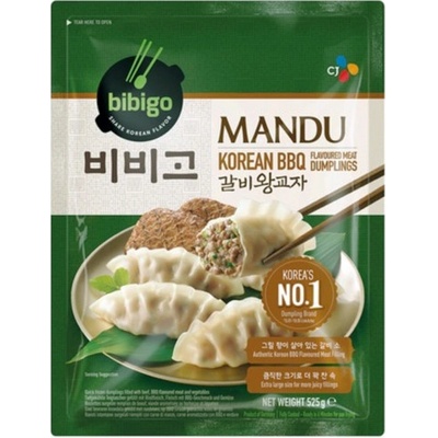 Bibigo Mandu knedlíčky plněné korejskýn hovězím BBQ 525 g