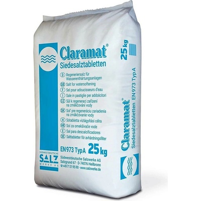 Claramat Solné tablety solaqua do myčky 25 kg