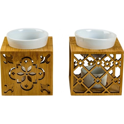Wooden Frame II Aroma lampa 10 x 9,5 cm