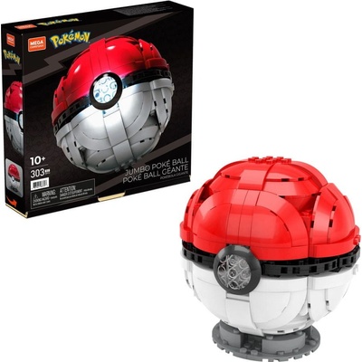 MEGA BLOKS Mega Construx Pokémon svítící Jumbo Poké ball – Zboží Dáma
