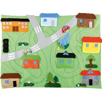 Градът в ръцете ми - манипулационна дъска за игра и учене