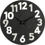 Bizzotto Timing стенен часовник черен ø40 (0182408)