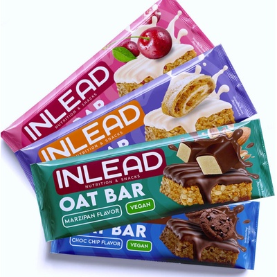 Inlead Oat Bar 100g Apple Strudel