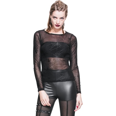 Devil fashion Дамска тениска с дълги ръкави devil fashion - tt031