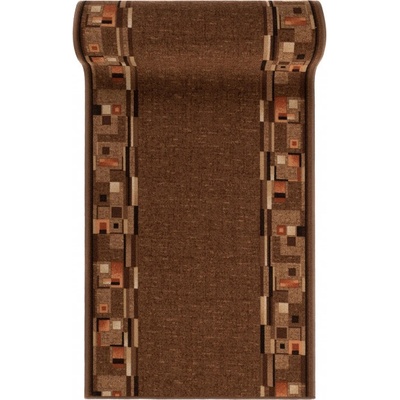 Nej-koberce BOMBAY 44 hnědý metráž 67 cm