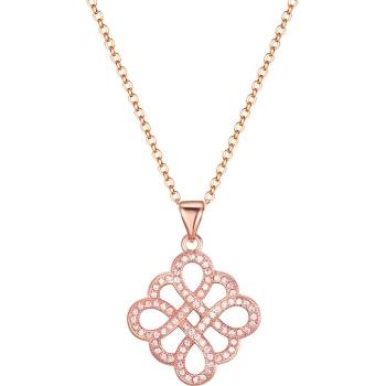 HARAHU Колие ti-21266 - Златна / Розова kp21266 (ti-21266)