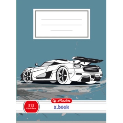 Herlitz Sešit A5 linkovaný 513 Sportovní auto