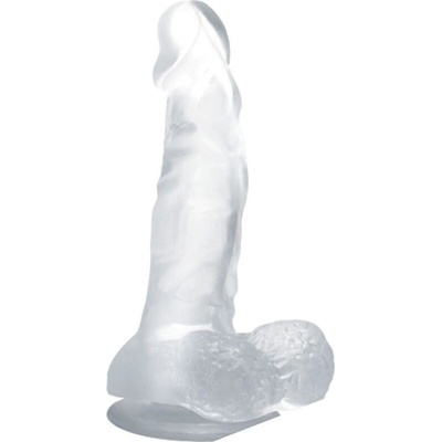 Baile Realistic Dildo Suction Cup And Testicles 16.7 Cm