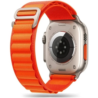 Tech-Protect Каишка Tech-Protect Nylon Pro за Apple Watch 4 / 5 / 6 / 7 / 8 / 9 / SE / Ultra 1 / 2 (42/44/45/49 mm), оранжева (9490713928356)