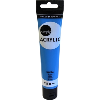 Daler-Rowney Simply АКРИЛНА боя Light Blue 75 ml 1 бр (126975128)