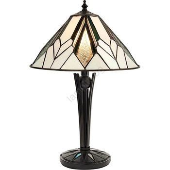 Endon Lighting 70365 - Настолна лампа Tiffany ASTORIA 1xE14/40W/230V, Ø 30 см (EN0095)