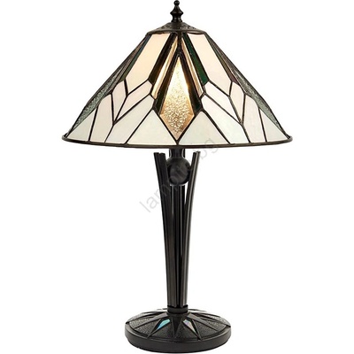 Endon Lighting 70365 - Настолна лампа Tiffany ASTORIA 1xE14/40W/230V, Ø 30 см (EN0095)