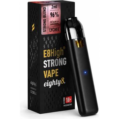 Eighty8 E8High DISPOSABLE VAPE vaporizačné pero Lychee 2 ml