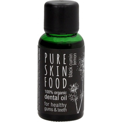 PURE SKIN FOOD Organic Dental Oil for Healthy Gums & Teeth 30 ml
