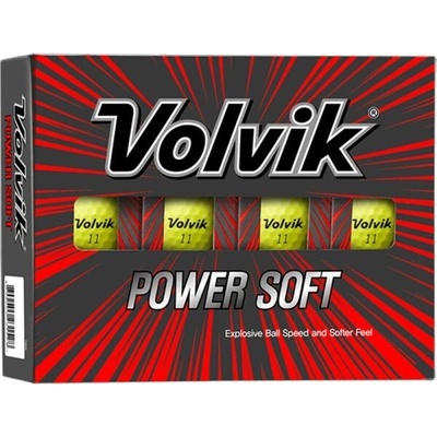 VOLVIK VV POWER SOFT 12 ks Sada golfových loptičiek