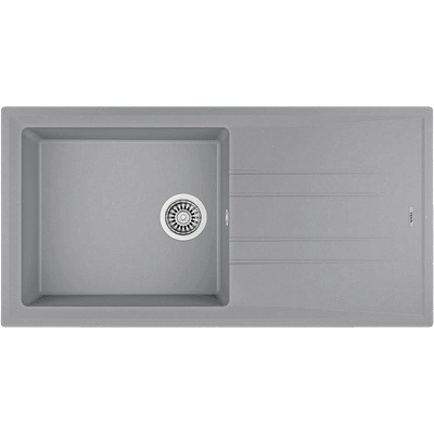 Teka Гранитна мивка, обръщаема, за шкаф 60 см Stone 60 L-TG СИВ МЕТАЛИК (М.1020.СМ)