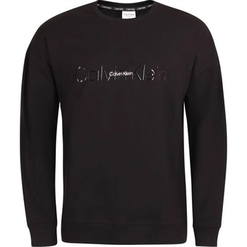 Calvin Klein Emb Icon Lounge Long Sleeve Sweatshirt Black