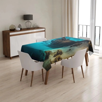 Sablio Obrus Vrak drevenej lode na dne mora 130x170 cm