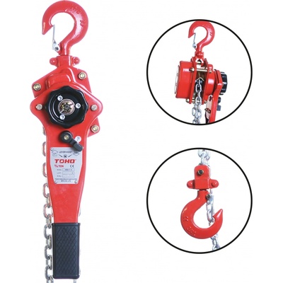 TOHO Řehtačkový zvedák 3000 kg 123300015 – Zbozi.Blesk.cz