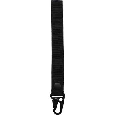Snúrka na krk Úchytka na kľúče "Tactical II" 20cm MFH 28284A čierna
