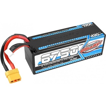 Team Corally X-CELERATED 100C LiPo Stick Hardcase-6750mAh-14.8V-XT90 99,90Wh