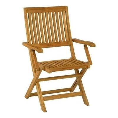 Teakové skládací jídelní křeslo Malaga Stern 60x63x95 cm teak (s420627)