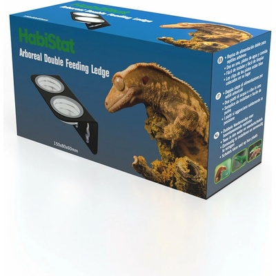 HabiStat Arboreal Feeding Ledge double 16x6x8 cm