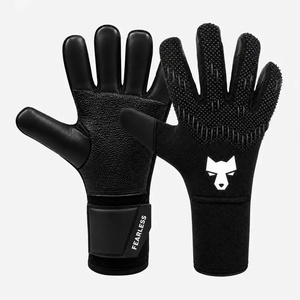 Fearless Вратарски ръкавици Fearless WOLF IRONPALM BLACK