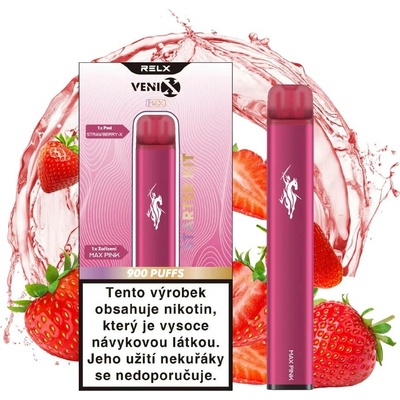 Venix MAX Starter Kit Max Pink 20 mg 900 potáhnutí