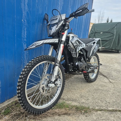 Asix Pitbike XB88 300cc 21/18 – Výkonný terénny motocykel so 23 HP Sivá