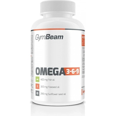 GymBeam Omega 3-6-9 120 kapsúl