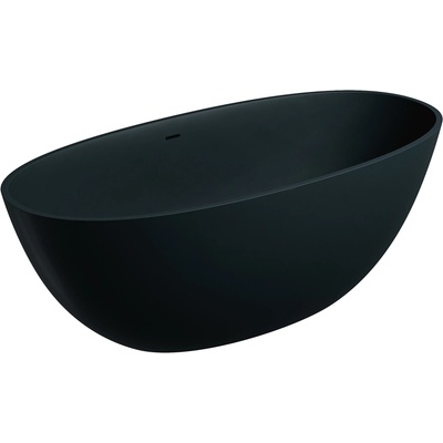 Omnires Shell M+ 160x75 cm čierna SHELLWWZPBLV