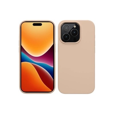 kwmobile Калъф за Apple iPhone 15 Pro Max - бежов