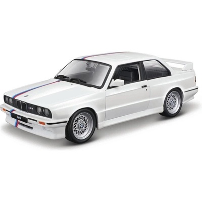 Bburago Bburago BMW 3 Series M3 1988 bílá 1:24