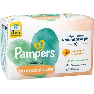 Pampers wipes Coconut Oil 3 x 44 ks – Sleviste.cz