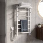 Vertaduro - Електрически сушилник за кърпи с термостат DOR 155W/230V 80x48 см IP44 бял ляв (VR0104)