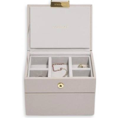 Stackers mikro krabička na šperky Micro Jewellery Box Taupe šedobéžová 76150