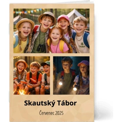 Fotokniha sešit A4 - šablona Béžová