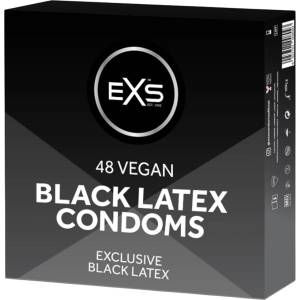 EXS Condoms Black - черни презервативи (48 бр. ) - desirel