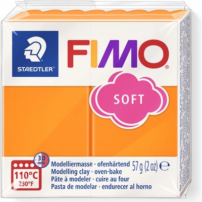 FIMO Staedtler soft oranžová 57 g