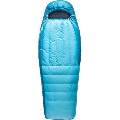 Sea to Summit Дамски пухен спален чувал Sea to Summit Women's Trek Women's -1°C Down Sleeping Bag - Blue Atoll - размер Long (513-1648-0112)