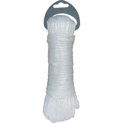 MSV prádelní šňůra bílá 25 m 100436 – Zboží Mobilmania