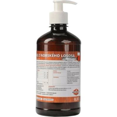 ZEUS Lososový olej 100% pes 500 ml