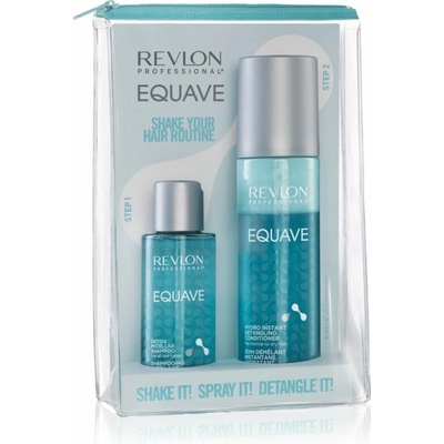 Revlon Professional Equave Revlon Professional Equave Detox Micellar Shampoo Micelárny šampón s detoxikačným účinkom 100 ml + Revlon Professional Equave Hydro Nutritive bezoplachový hydratačný kondici